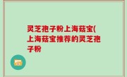 灵芝孢子粉上海菇宝(上海菇宝推荐的灵芝孢子粉