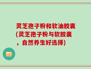 灵芝孢子粉和软油胶囊(灵芝孢子粉与软胶囊，自然养生好选择)