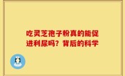 吃灵芝孢子粉真的能促进利尿吗？背后的科学