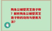 陶朱公破壁灵芝孢子粉？解析陶朱公破壁灵芝孢子粉的功效与使用方法？