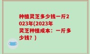 种植灵芝多少钱一斤2023年(2023年灵芝种植成本：一斤多少钱？)