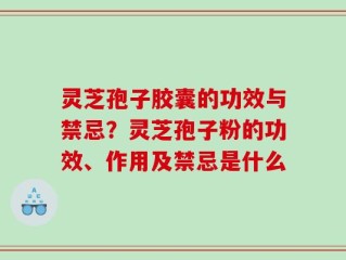灵芝孢子胶囊的功效与禁忌？灵芝孢子粉的功效、作用及禁忌是什么