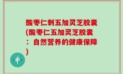 酸枣仁刺五加灵芝胶囊(酸枣仁五加灵芝胶囊：自然营养的健康保障)