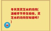 冬天煲灵芝水的功效(温暖季节养生拍档，灵芝水的功效你知道吗？)