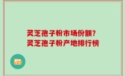 灵芝孢子粉市场份额？灵芝孢子粉产地排行榜