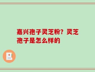 嘉兴孢子灵芝粉？灵芝孢子是怎么样的