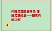 伟博灵芝胶囊效果(伟博灵芝胶囊——证实有效功效)