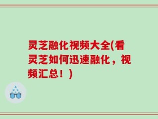 灵芝融化视频大全(看灵芝如何迅速融化，视频汇总！)