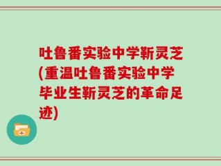 吐鲁番实验中学靳灵芝(重温吐鲁番实验中学毕业生靳灵芝的革命足迹)