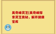 吴奇峰灵芝(吴奇峰探索灵芝奥秘，解开健康宝库