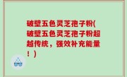 破壁五色灵芝孢子粉(破壁五色灵芝孢子粉超越传统，强效补充能量！)