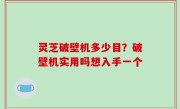 灵芝破壁机多少目？破壁机实用吗想入手一个