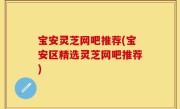 宝安灵芝网吧推荐(宝安区精选灵芝网吧推荐)