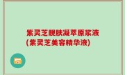 紫灵芝靓肤凝萃原浆液(紫灵芝美容精华液)