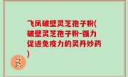 飞凤破壁灵芝孢子粉(破壁灵芝孢子粉-强力促进免疫力的灵丹妙药)
