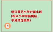 绍兴灵芝小学对面小区(绍兴小学旁新居区，享受灵芝美景)