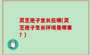 灵芝孢子坐长在哪(灵芝孢子生长环境是哪里？)