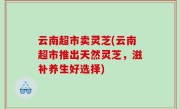 云南超市卖灵芝(云南超市推出天然灵芝，滋补养生好选择)