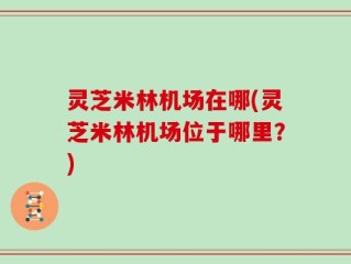 灵芝米林机场在哪(灵芝米林机场位于哪里？)
