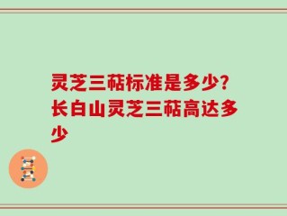 灵芝三萜标准是多少？长白山灵芝三萜高达多少