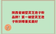 陕西省破壁灵芝孢子粉品牌？紫一破壁灵芝孢子粉到哪里买最好