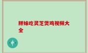 胖妹吃灵芝煲鸡视频大全