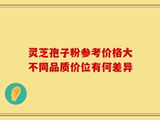 灵芝孢子粉参考价格大不同品质价位有何差异