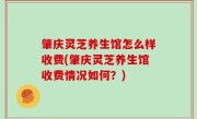 肇庆灵芝养生馆怎么样收费(肇庆灵芝养生馆收费情况如何？)