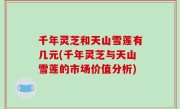 千年灵芝和天山雪莲有几元(千年灵芝与天山雪莲的市场价值分析)