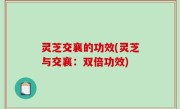 灵芝交襄的功效(灵芝与交襄：双倍功效)