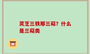 灵芝三铁那三萜？什么是三萜类