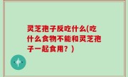 灵芝孢子反吃什么(吃什么食物不能和灵芝孢子一起食用？)