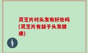 灵芝片对头发有好处吗(灵芝片有益于头发健康)