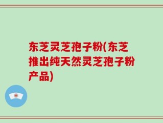 东芝灵芝孢子粉(东芝推出纯天然灵芝孢子粉产品)