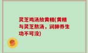 灵芝鸡汤放黄精(黄精与灵芝熬汤，润肺养生功不可没)