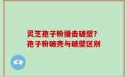 灵芝孢子粉撞击破壁？孢子粉破壳与破壁区别