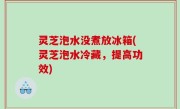 灵芝泡水没煮放冰箱(灵芝泡水冷藏，提高功效)