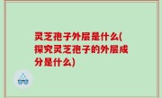灵芝孢子外层是什么(探究灵芝孢子的外层成分是什么)