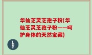 华仙芝灵芝孢子粉(华仙芝灵芝孢子粉——呵护身体的天然宝藏)