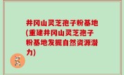 井冈山灵芝孢子粉基地(重建井冈山灵芝孢子粉基地发掘自然资源潜力)