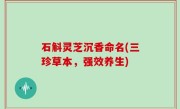 石斛灵芝沉香命名(三珍草本，强效养生)