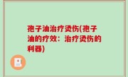 孢子油治疗烫伤(孢子油的疗效：治疗烫伤的利器)