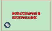 普洱加灵芝加枸杞(普洱灵芝枸杞三重奏)