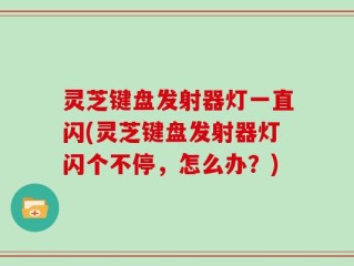 灵芝键盘发射器灯一直闪(灵芝键盘发射器灯闪个不停，怎么办？)