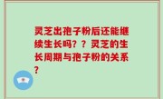 灵芝出孢子粉后还能继续生长吗？？灵芝的生长周期与孢子粉的关系？