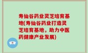 寿仙谷药业灵芝培育基地(寿仙谷药业打造灵芝培育基地，助力中医药健康产业发展)