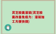 灵芝胶囊灌装(灵芝胶囊改善免疫力：灌装加工方便快捷)