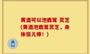黄酒可以泡鹿茸 灵芝(黄酒泡鹿茸灵芝，身体倍儿棒！)