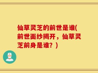 仙草灵芝的前世是谁(前世面纱揭开，仙草灵芝前身是谁？)
