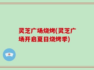 灵芝广场烧烤(灵芝广场开启夏日烧烤季)